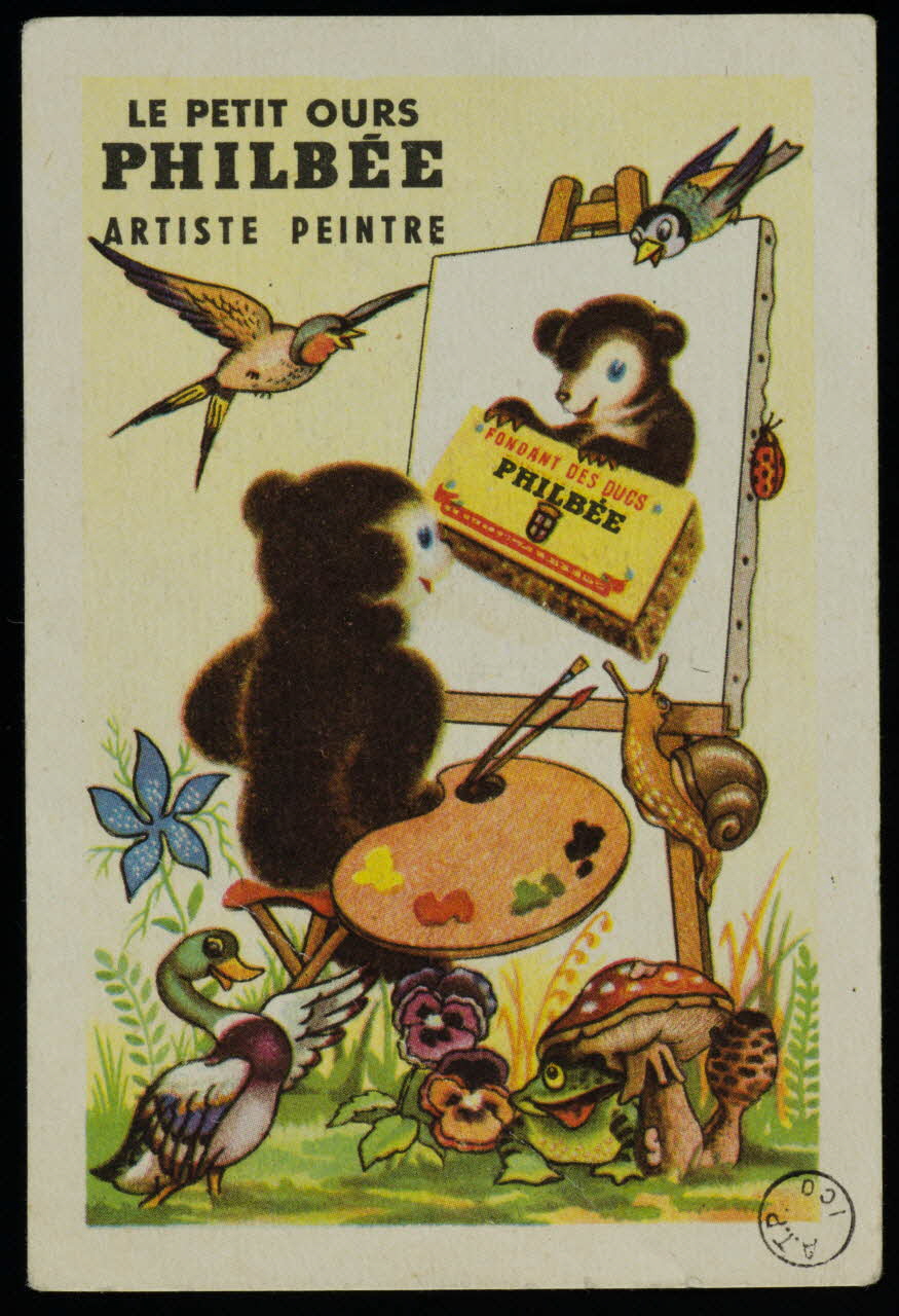 estampe LE PETIT OURS  PHILBEE  ARTISTE PEINTRE 1975.78.5 Photo