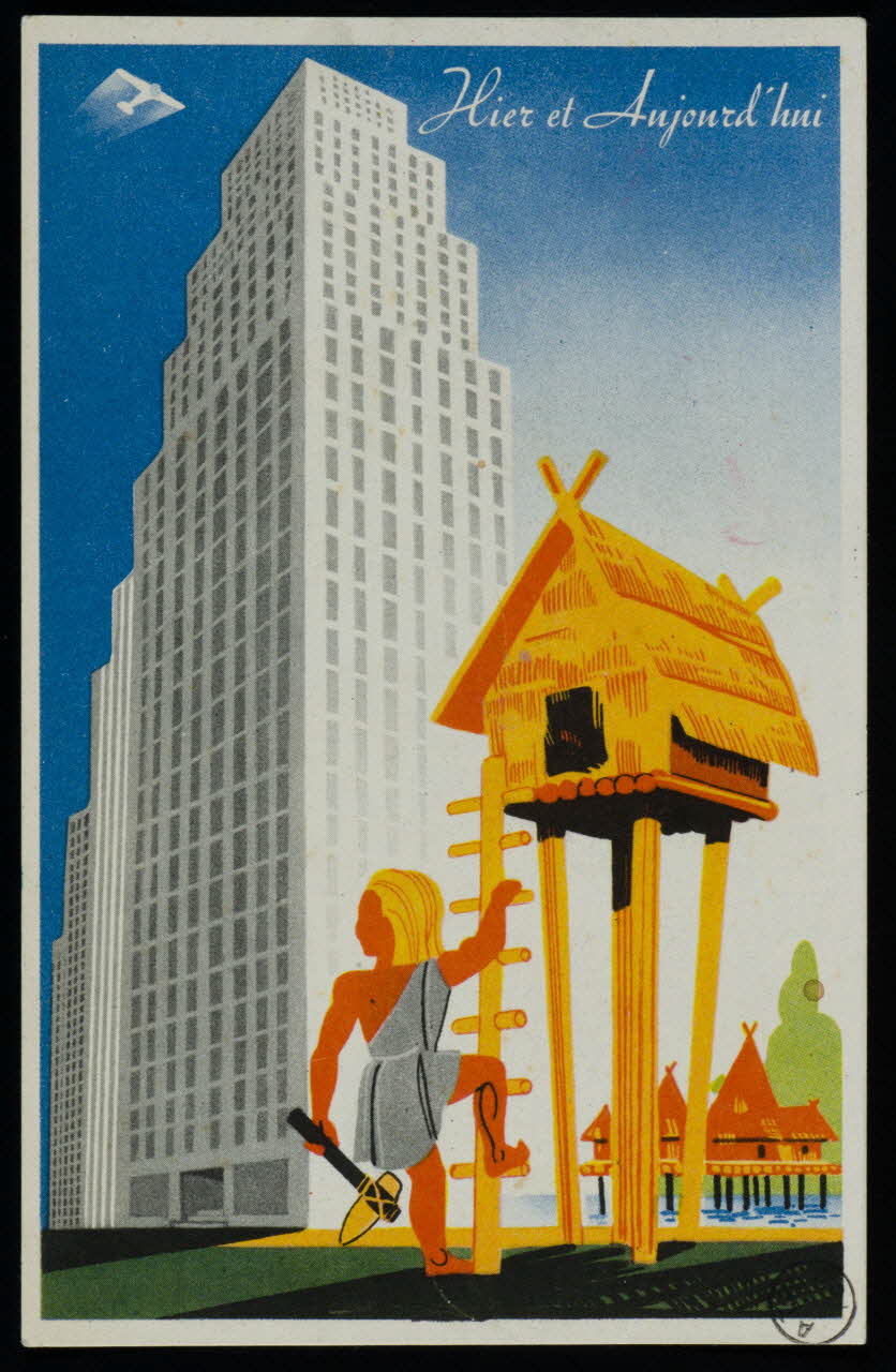 estampe Hier et Aujourd'hui, le gratte-ciel 1975.78.6 Photo