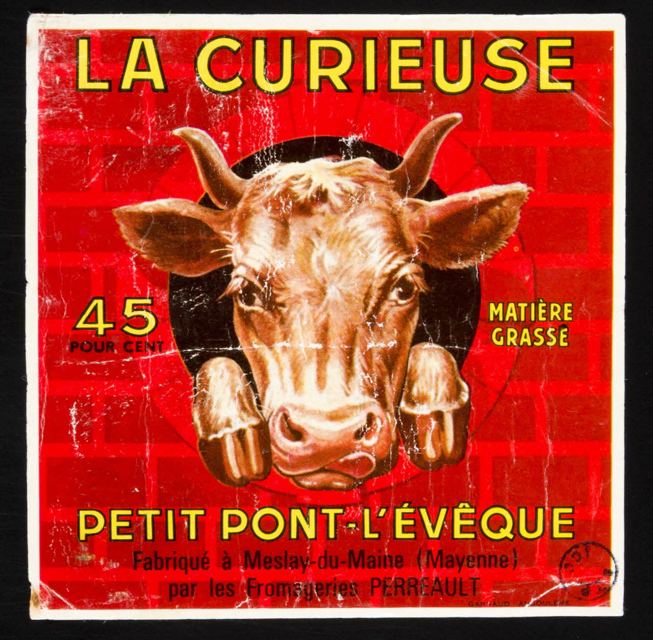 estampe LA CURIEUSE  PETIT PONT-L'EVÊQUE 1975.8.23 Photo