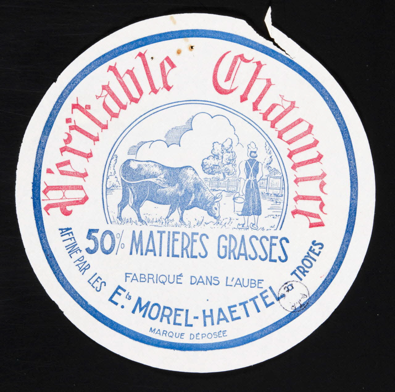 estampe Véritable Chaource 1975.8.28 Photo