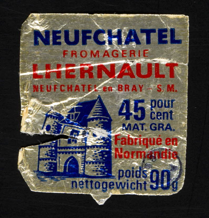 estampe NEUFCHATEL  FROMAGERIE  LHERNAULT 1975.8.36 Photo