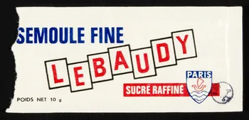 estampe SEMOULE FINE  LEBAUDY  SUCRE RAFFINE 1975.8.40 Photo