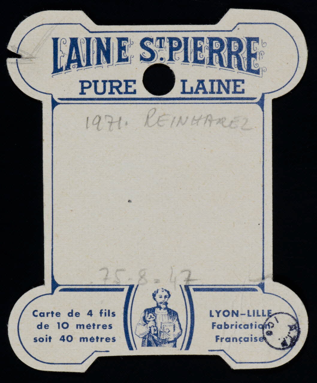 estampe LAINE ST. PIERRE 1975.8.47 Photo