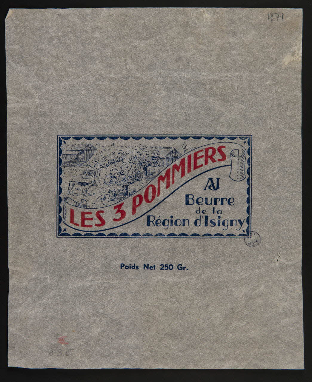 estampe LES 3 POMMIERS 1975.8.6 Photo