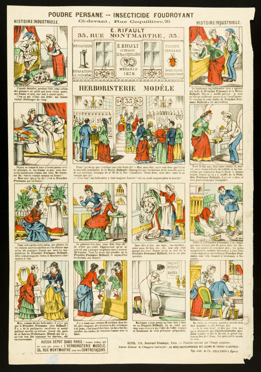 estampe POUDRE PERSANE - INSECTICIDE FOUDROYANT 1975.86.22 Photo