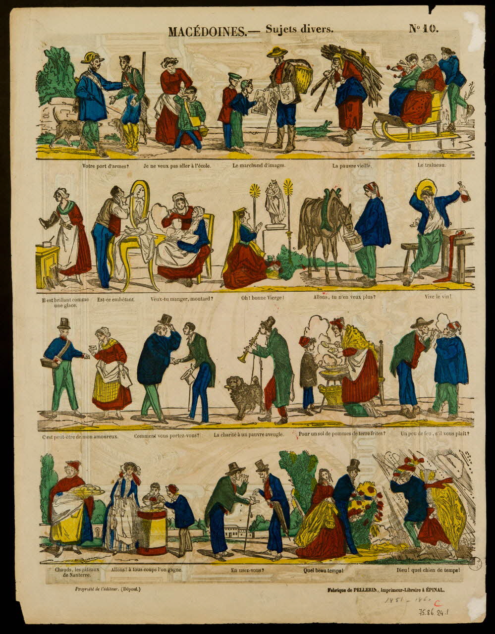 estampe MACEDOINES. - Sujets divers. 1975.86.24.1/2 Photo