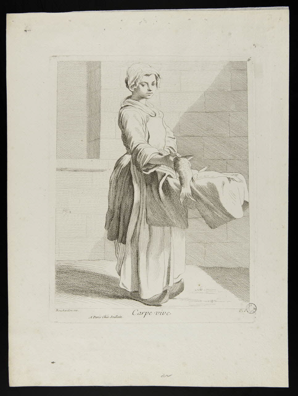 estampe Carpe vive 1975.86.5 Photo