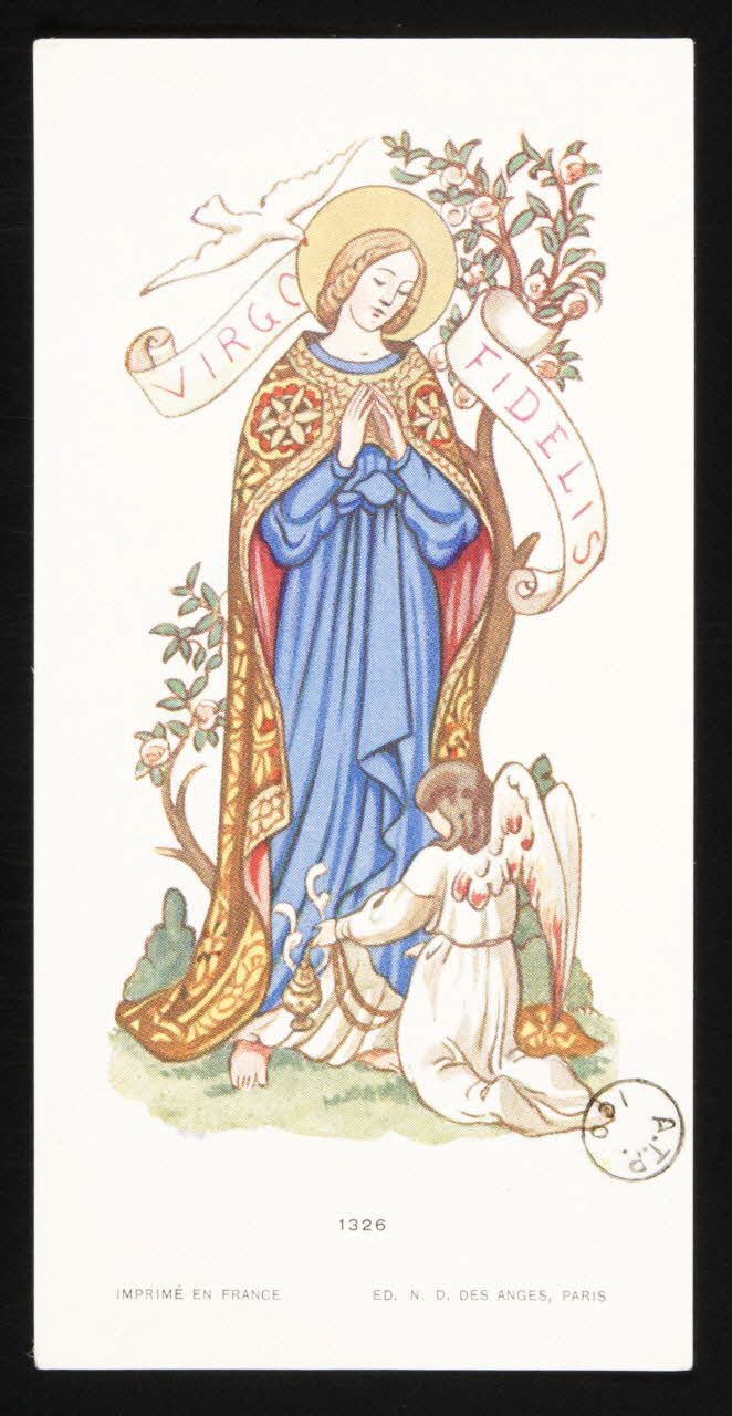 estampe VIRGO FIDELIS 1975.9.25 Photo
