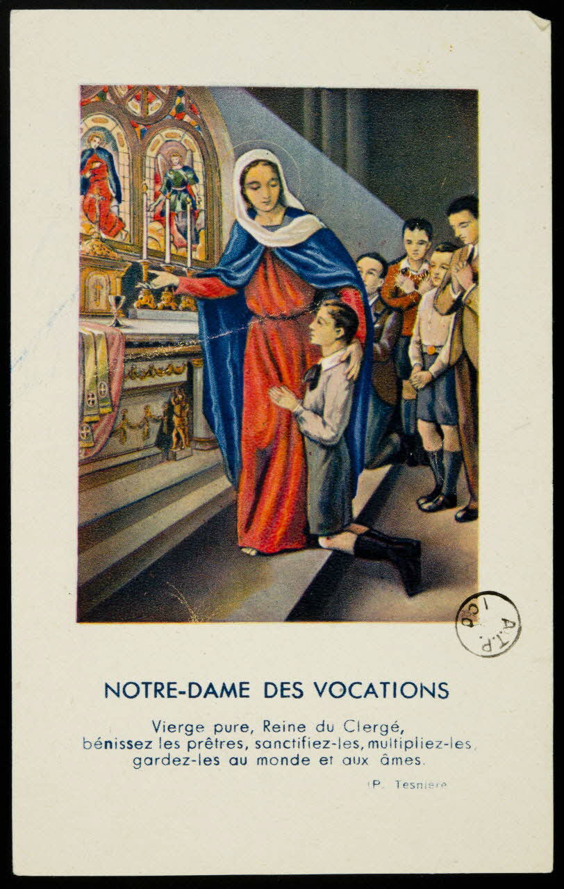 estampe NOTRE-DAME DES VOCATIONS 1975.9.41 Photo