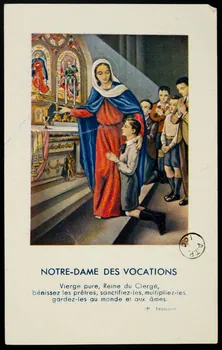 estampe NOTRE-DAME DES VOCATIONS 1975.9.41 Photo