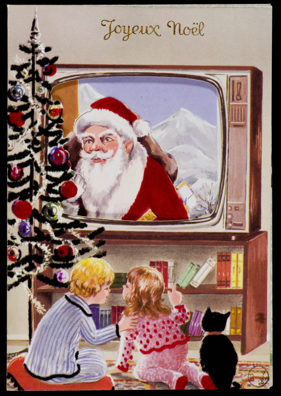 estampe Joyeux Noël 1975/12/14 1975.99.2 Photo