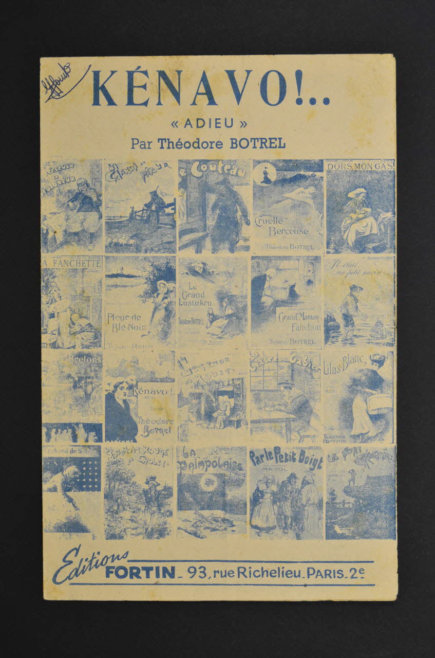 chanson petit format 1966.178.1 Photo Mucem