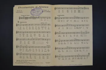 Louis Gasté ; Louis Ledrich ; Line Renaud ; Jacques Hélian chanson petit format Île-de-France, France 1953 1966.178.5 Photo Mucem
