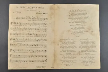 chanson petit format 1965.170.27  Photo Mucem