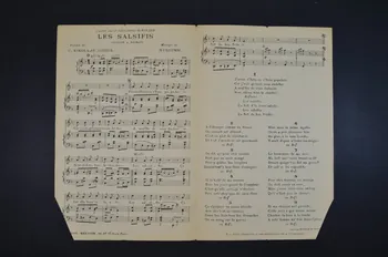 chanson petit format 1965.170.5 Photo Mucem