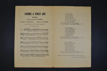 chanson petit format 1965.171.1 Photo Mucem