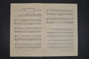 chanson petit format 1965.171.2 Photo Mucem