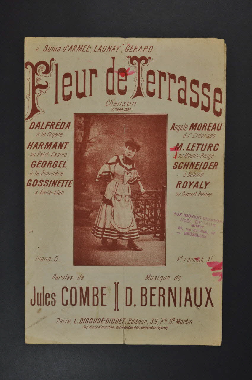 chanson petit format 1966.180.12 Photo Mucem