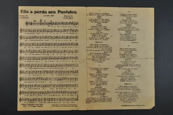 chanson petit format 1966.180.13 Photo Mucem