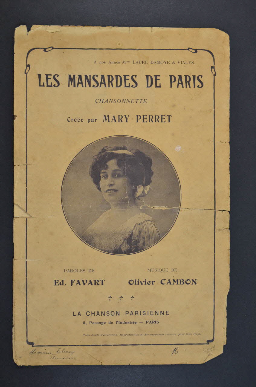 chanson petit format 1966.180.14 Photo Mucem