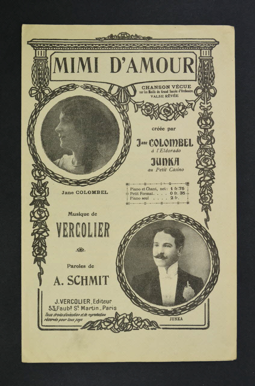 chanson petit format 1965.172.109 Photo Mucem