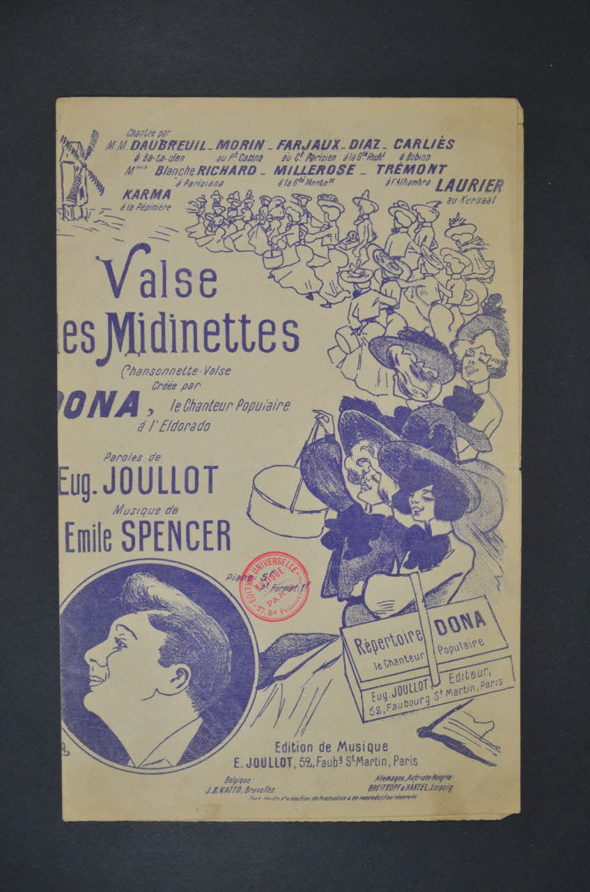 chanson petit format 1965.172.112 Photo Mucem