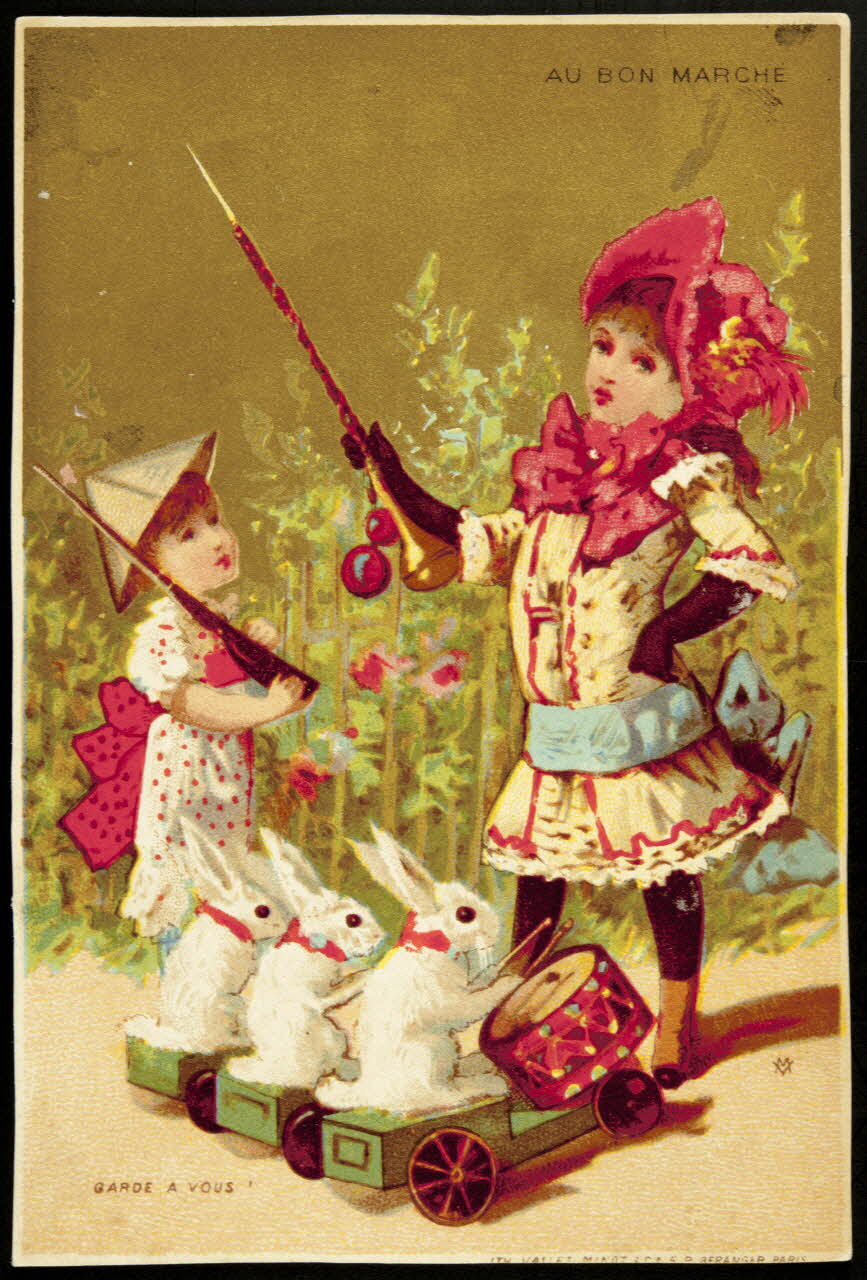 carte réclame GARDE A VOUS ! 1994.25.14 Photo