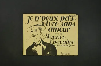 chanson petit format 1966.180.5  Photo Mucem