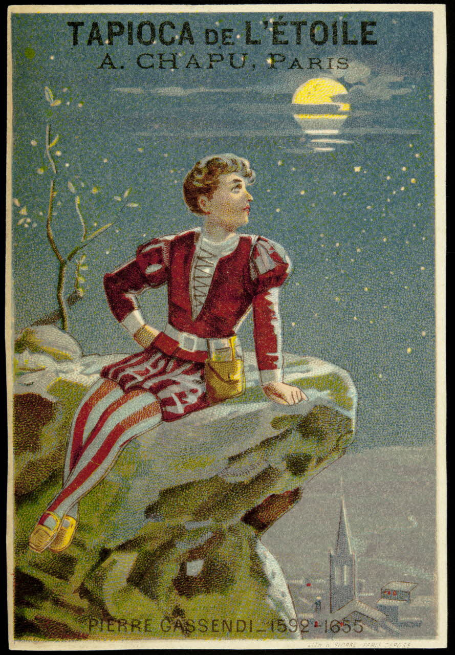 Henri Sicard carte réclame PIERRE GASSENDI _ 1592-1655 1884-1890 1994.25.166 Photo