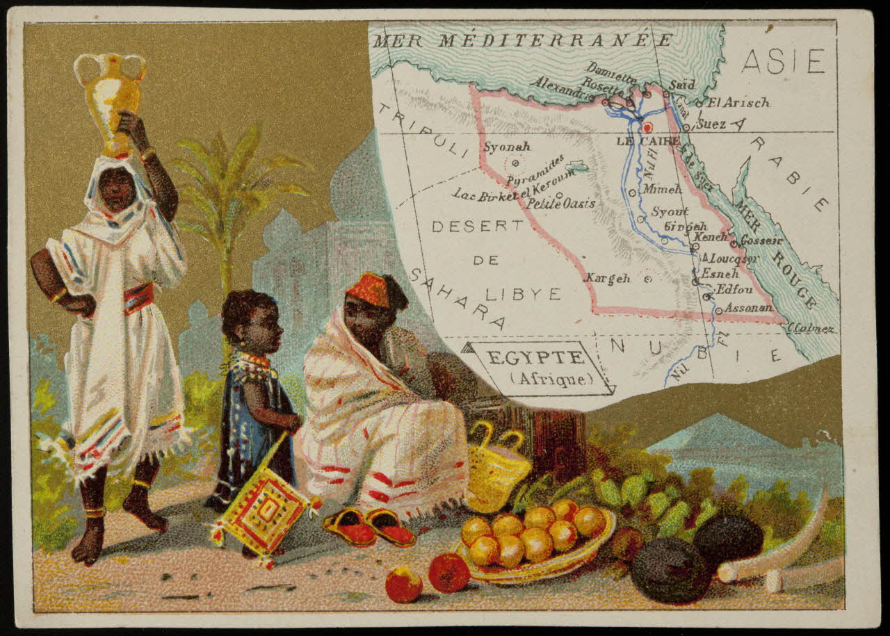 Carte réclame EGYPTE  (Afrique) 1920 1994.25.2 Photo