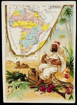 Alfred Clarey carte réclame AFRIQUE 1878-1893 1994.25.5 Photo