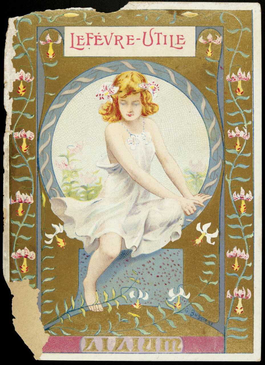 H. Laas, E.Pécaud & Cie Paris carte réclame LILIUM lle-de-France, France 1900 1994.25.78 Photo