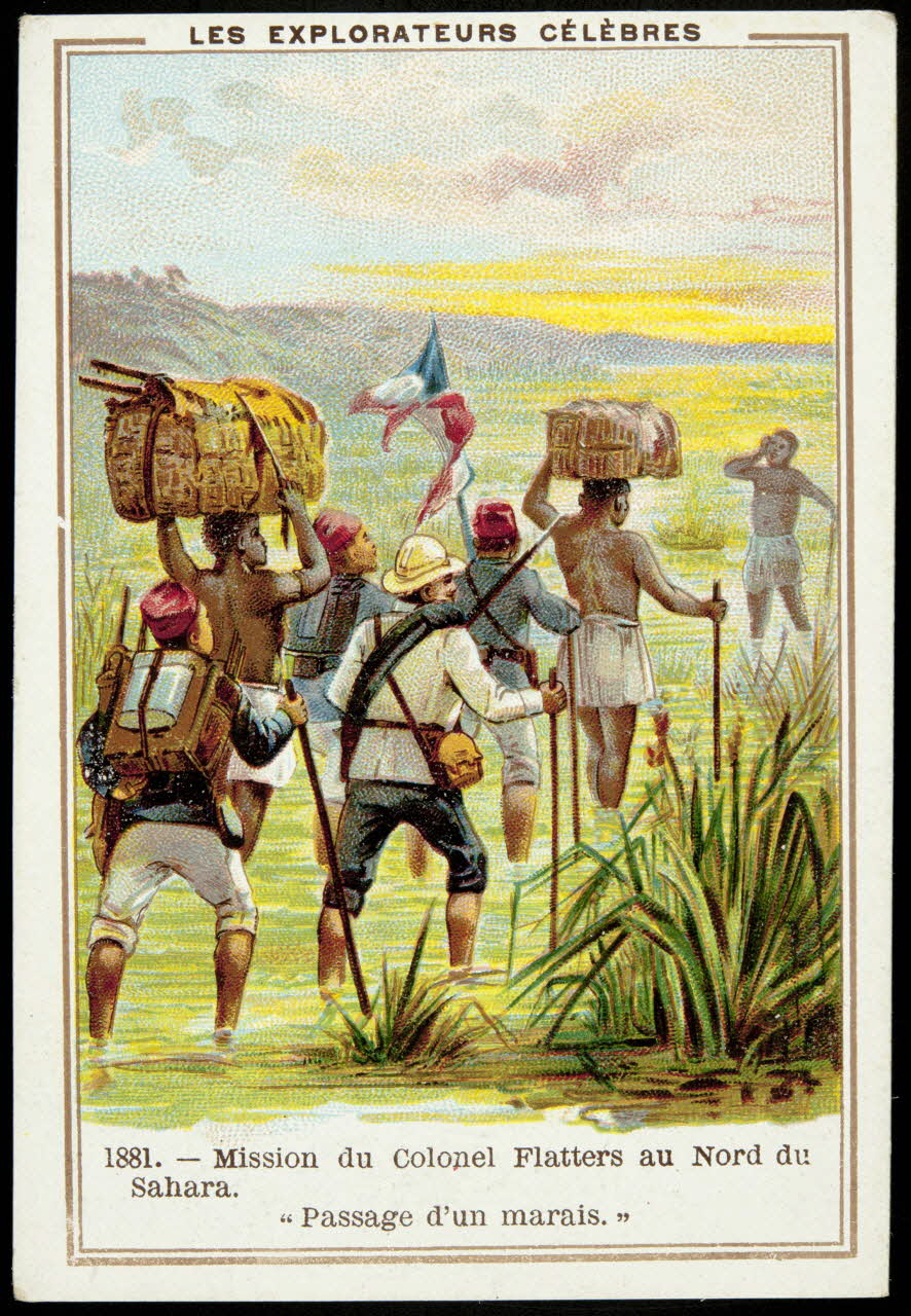 carte réclame chromo Paris 1880-1900 1994.30.156 Photo