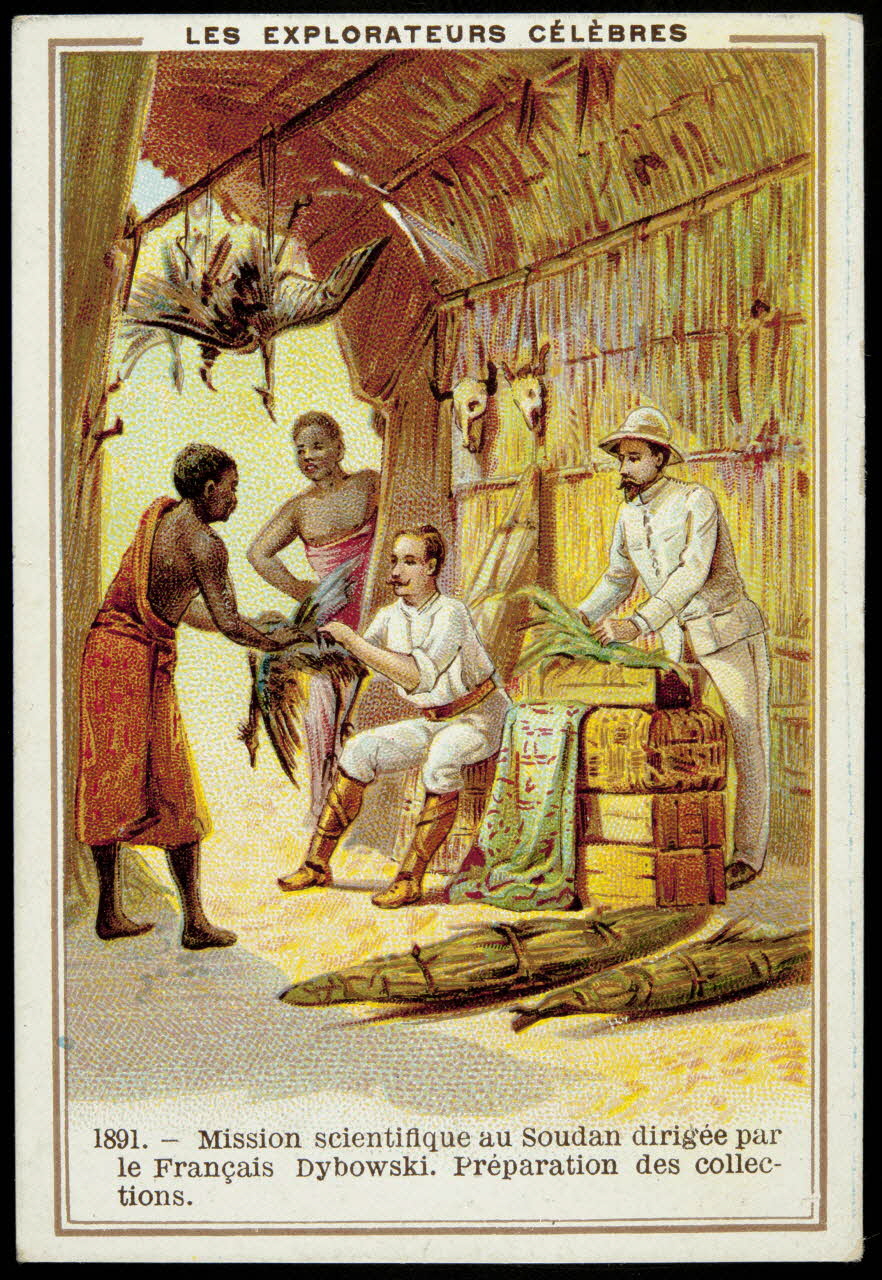 carte réclame chromo Paris 1880-1900 1994.30.159 Photo