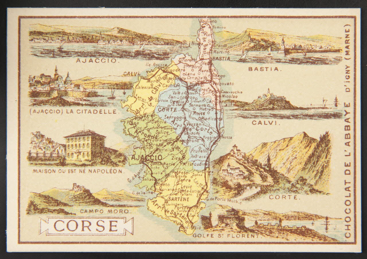 Bognard carte réclame chromo Paris 1876-1890 1994.30.17 Photo