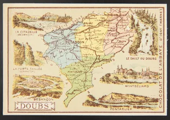 Bognard carte réclame chromo Paris 1876-1890 1994.30.22  Photo