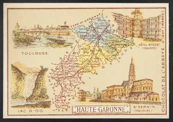 Bognard carte réclame chromo Paris 1876-1890 1994.30.28 Photo