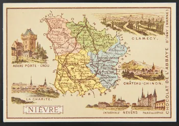 Bognard carte réclame chromo Paris 1876-1890 1994.30.54 Photo