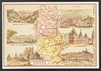 Bognard carte réclame chromo Paris 1876-1890 1994.30.64 Photo