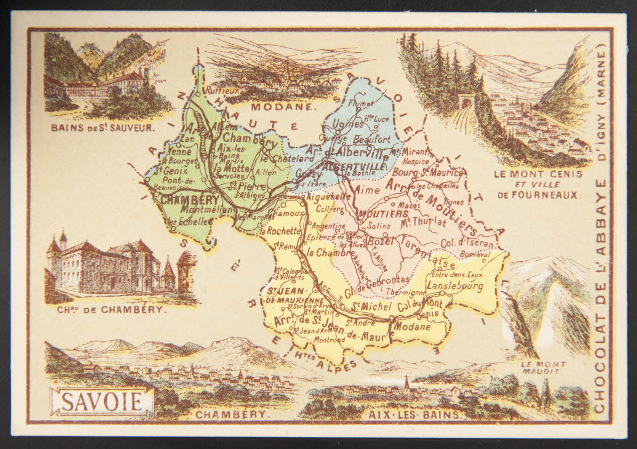 Bognard carte réclame chromo Paris 1876-1890 1994.30.68 Photo