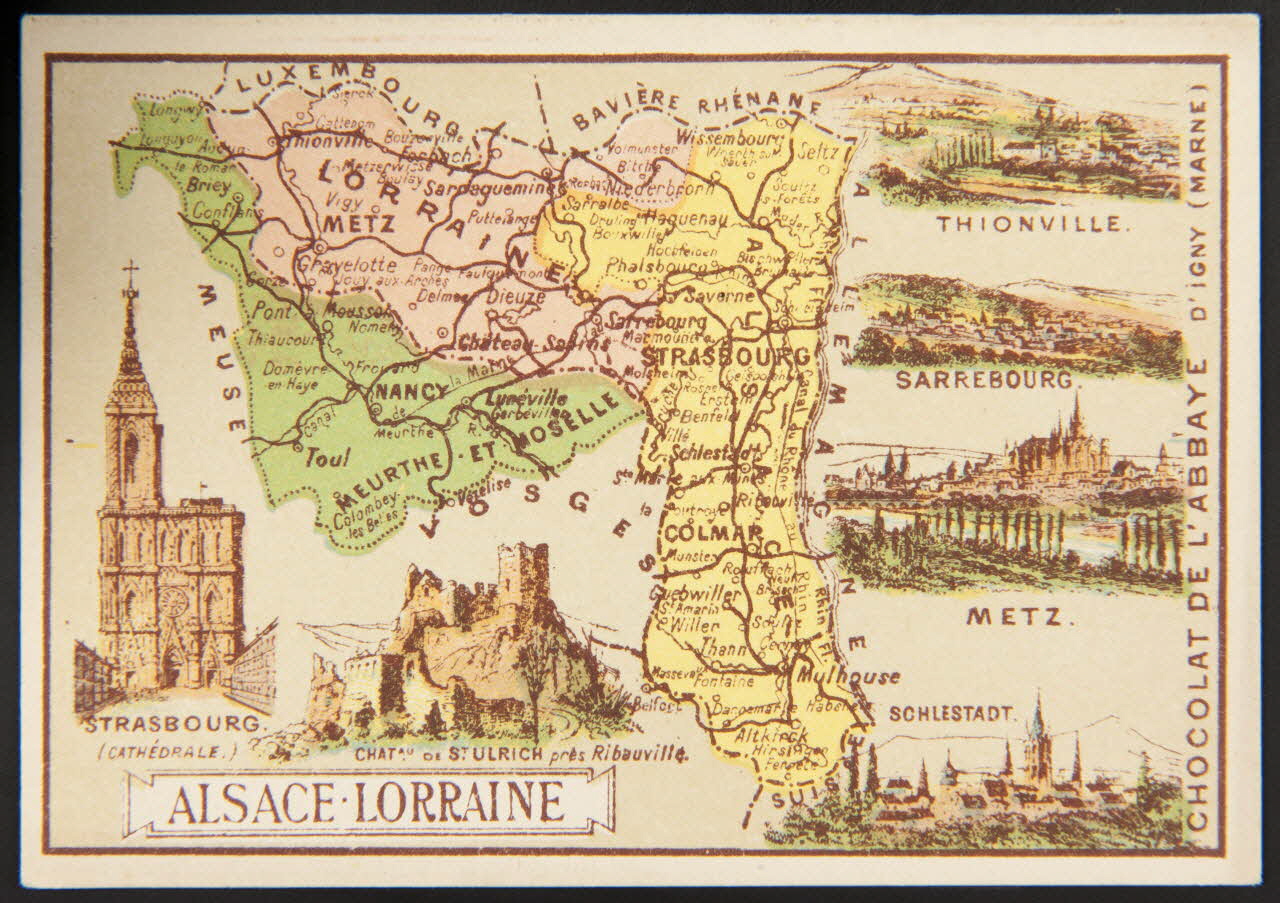 Bognard carte réclame chromo France 1876-1890 1994.30.82 Photo