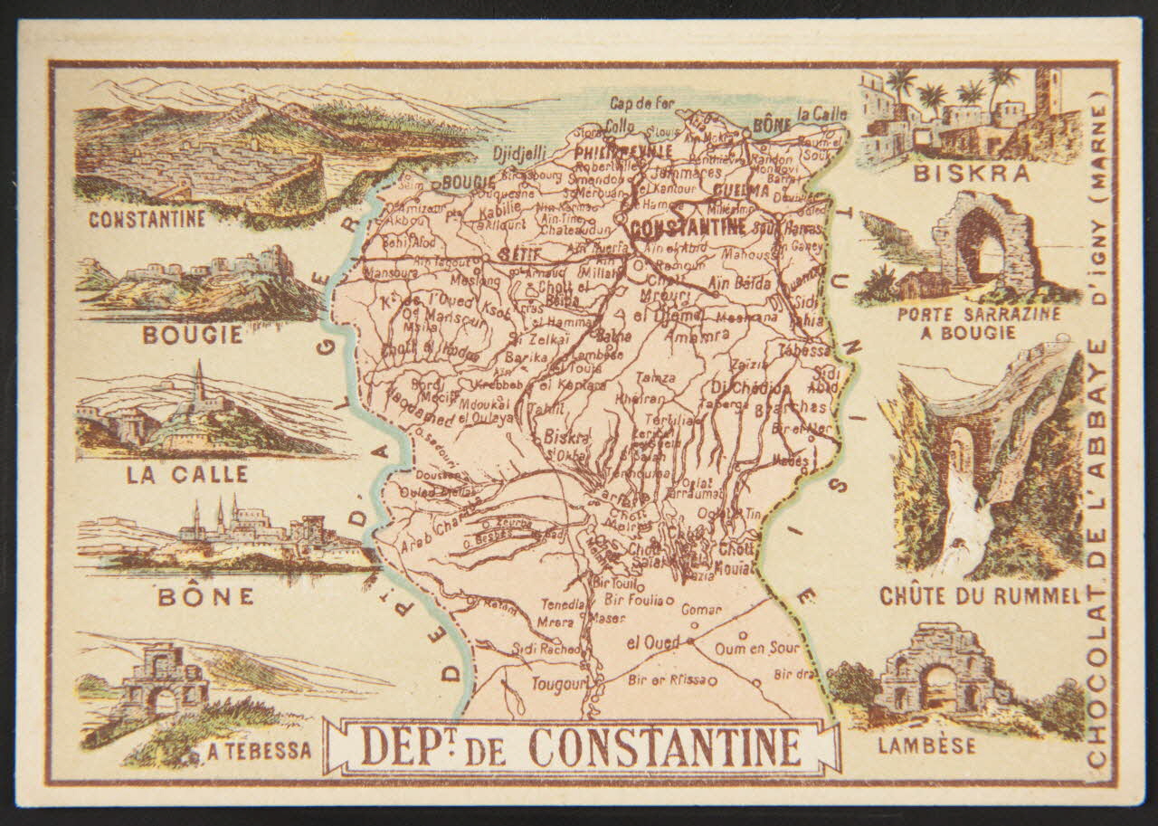Bognard carte réclame chromo Paris 1876-1890 1994.30.86 Photo