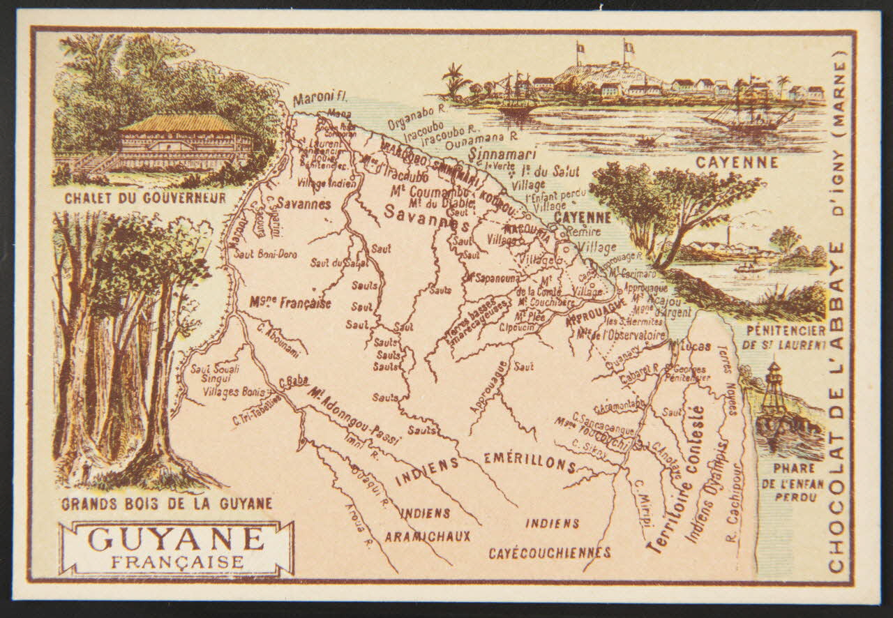 Bognard carte réclame chromo Paris 1876-1890 1994.30.88 Photo