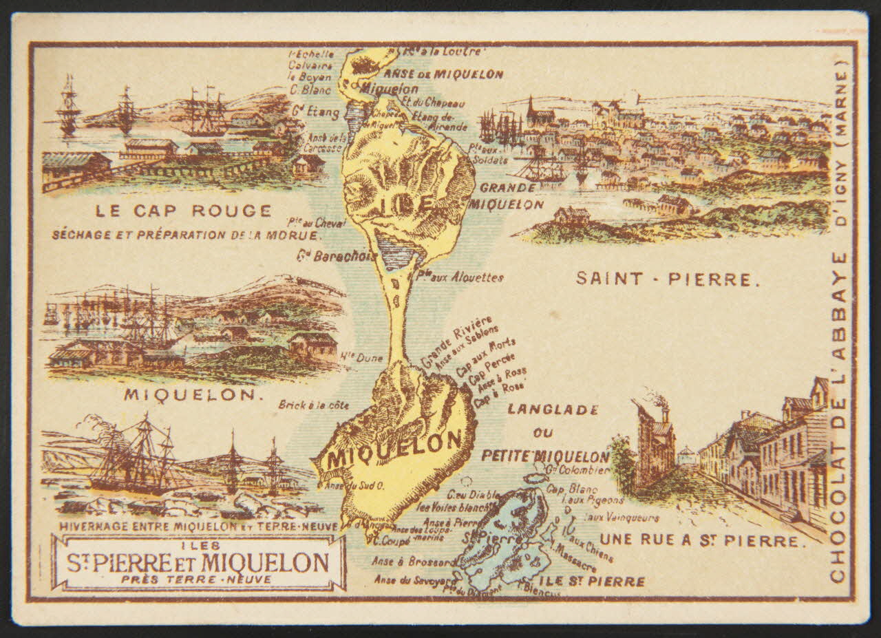 Bognard carte réclame chromo Paris 1876-1890 1994.30.92 Photo