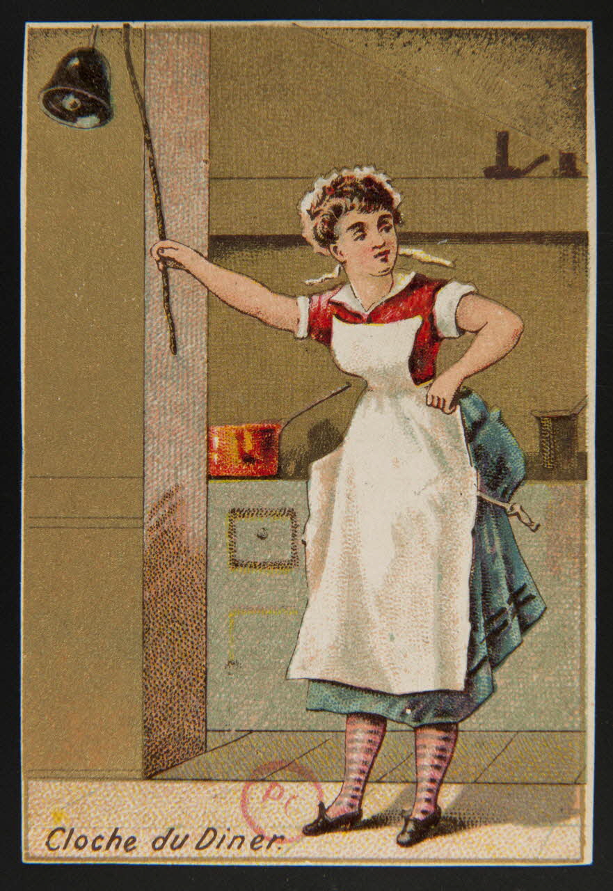 carte réclame Cloche du Diner. 1994.31.1.4 Photo
