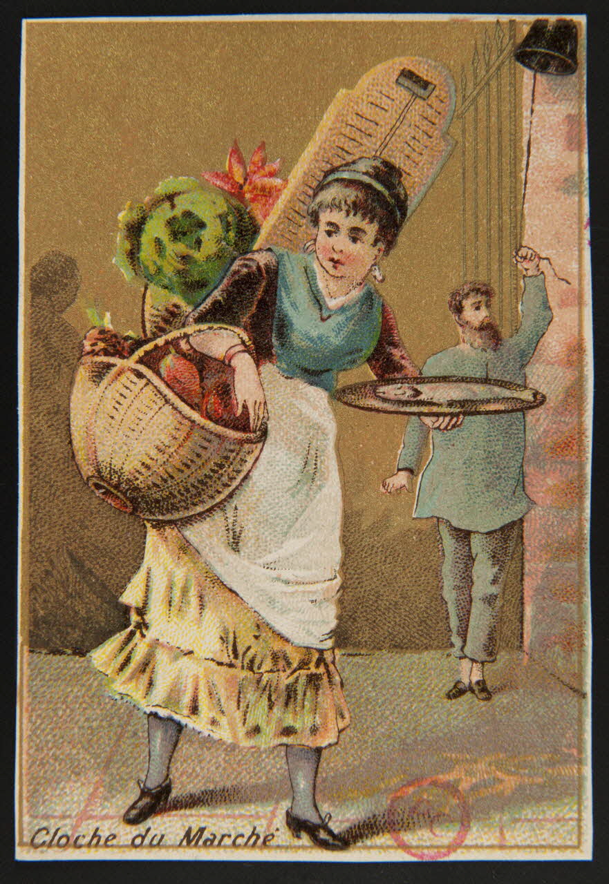 carte réclame Cloche du Marché 1994.31.1.5 Photo