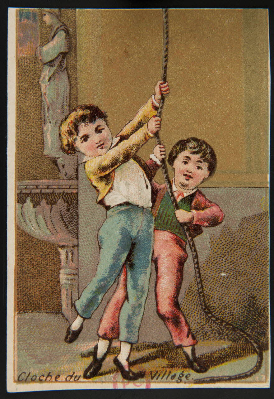 carte réclame Cloche du Village. 1994.31.1.6 Photo