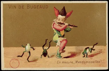 carte réclame En mesure, Mesdemoiselles ! 1994.31.109.8 Photo