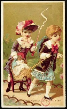carte réclame PROMENADE DE NOTRE BEBE. 1994.31.117.1 Photo