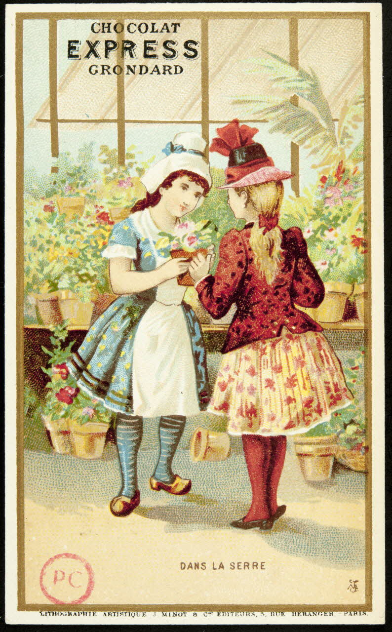 carte réclame DANS LA SERRE 1994.31.123.1 Photo